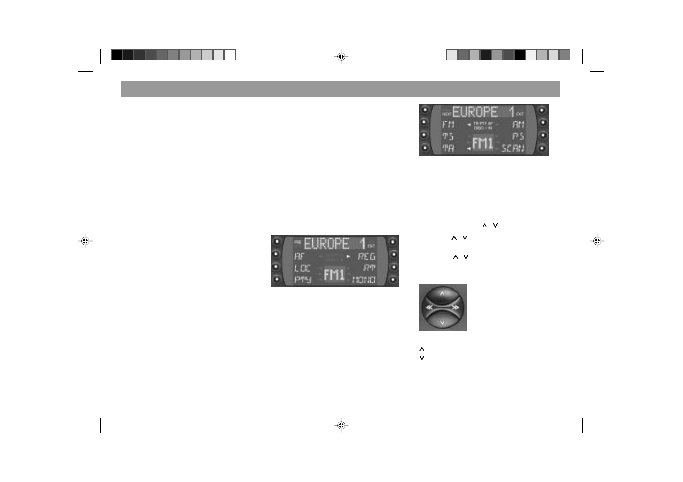 Radio operation with rds ( r adio d ata s ystem) | Blaupunkt SAN FRANCISCO RDM 169 User Manual | Page 21 / 45