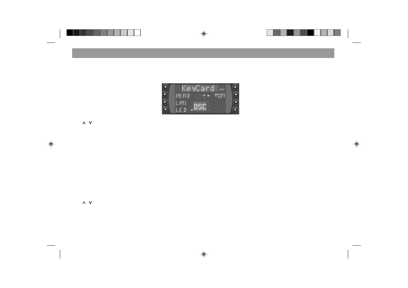 Dsc programming | Blaupunkt SAN FRANCISCO RDM 169 User Manual | Page 39 / 45