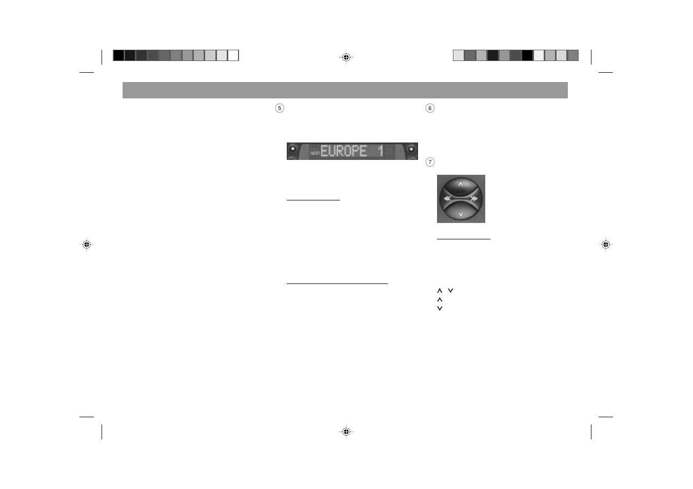 Quick reference | Blaupunkt SAN FRANCISCO RDM 169 User Manual | Page 9 / 45