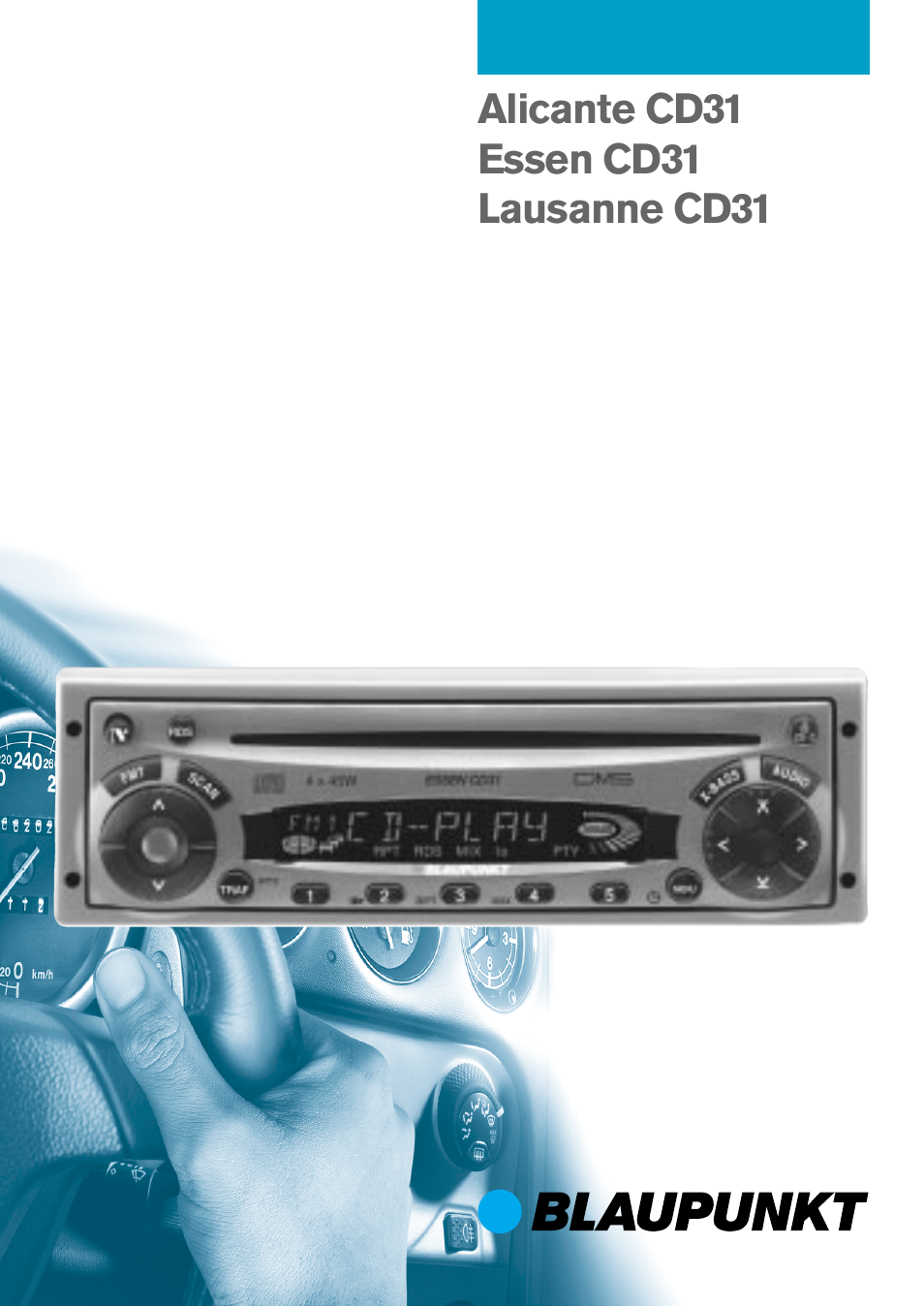 Blaupunkt Alicante CD31 User Manual | 23 pages