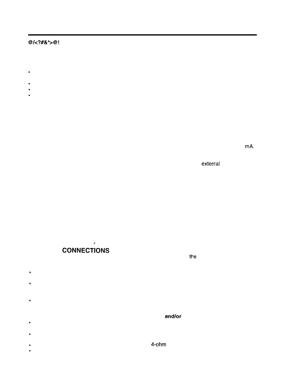 Electrical connections and installation, General recommendations, Electrical connection instructions | Speaker | Blaupunkt CR148 User Manual | Page 6 / 17