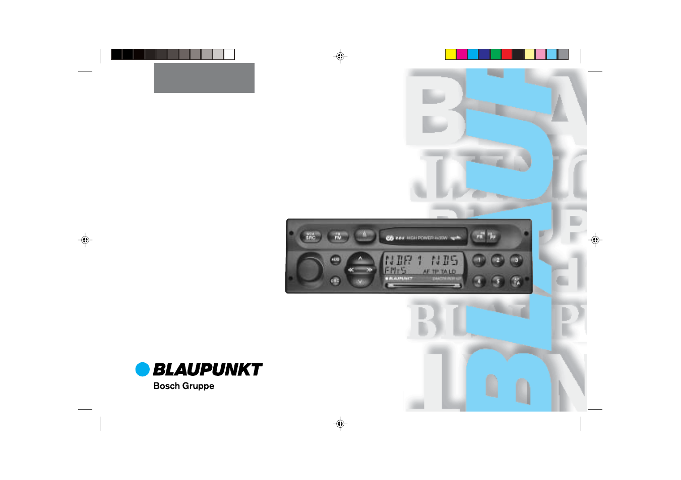 Blaupunkt DAKOTA RCR 127 User Manual | 19 pages