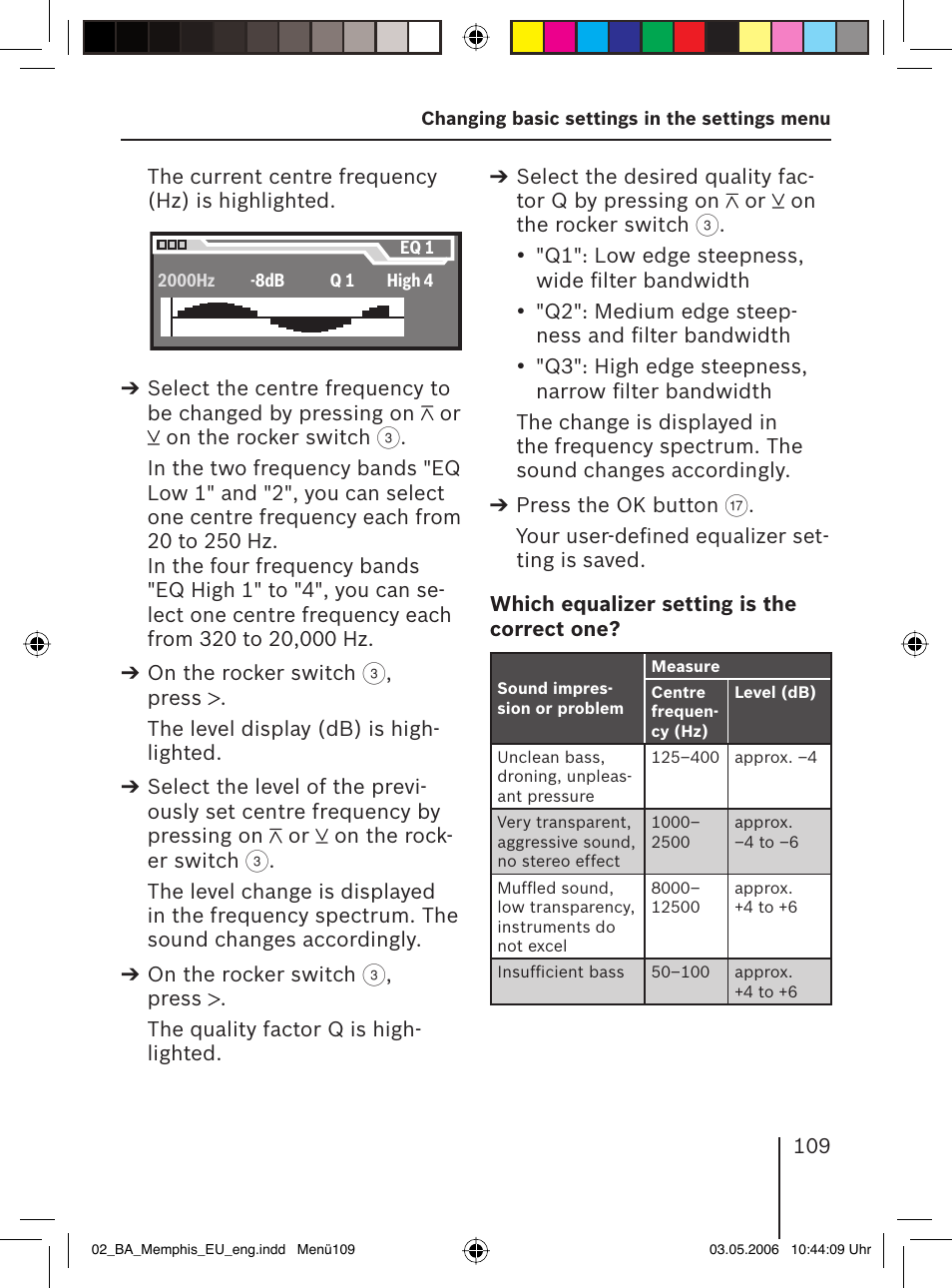 Blaupunkt MEMPHIS MP66 7 646 520 310 User Manual | Page 45 / 77