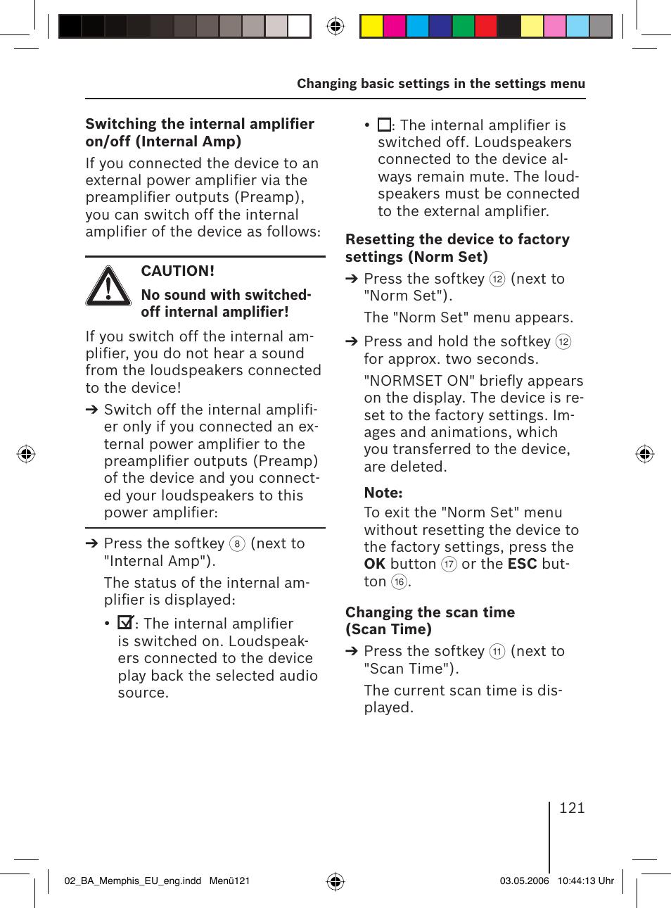 Blaupunkt MEMPHIS MP66 7 646 520 310 User Manual | Page 57 / 77