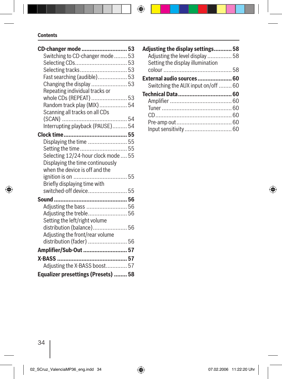 Blaupunkt SANTA CRUZ MP36 User Manual | Page 5 / 33