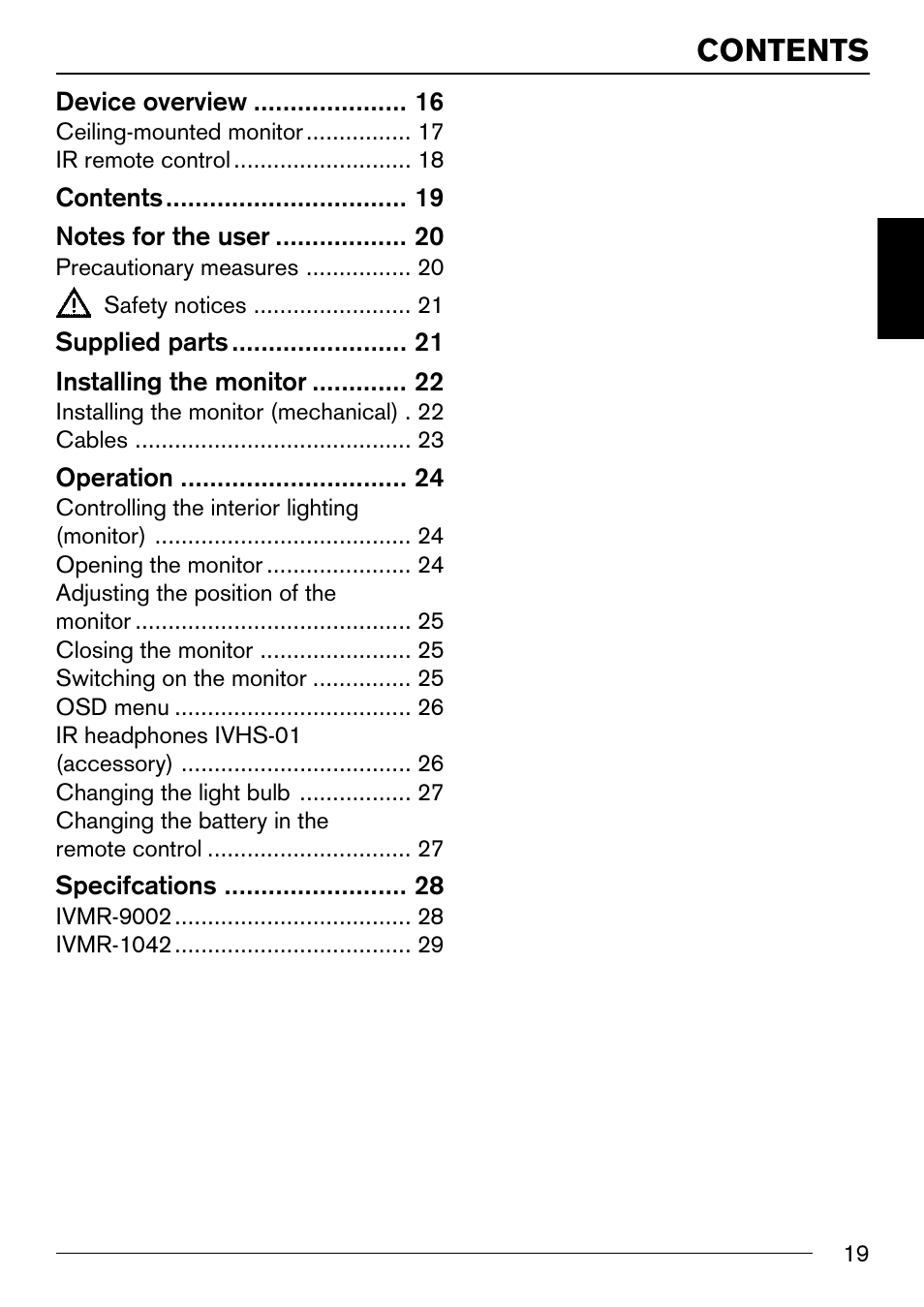 Blaupunkt IVMR-9002 User Manual | Page 5 / 16