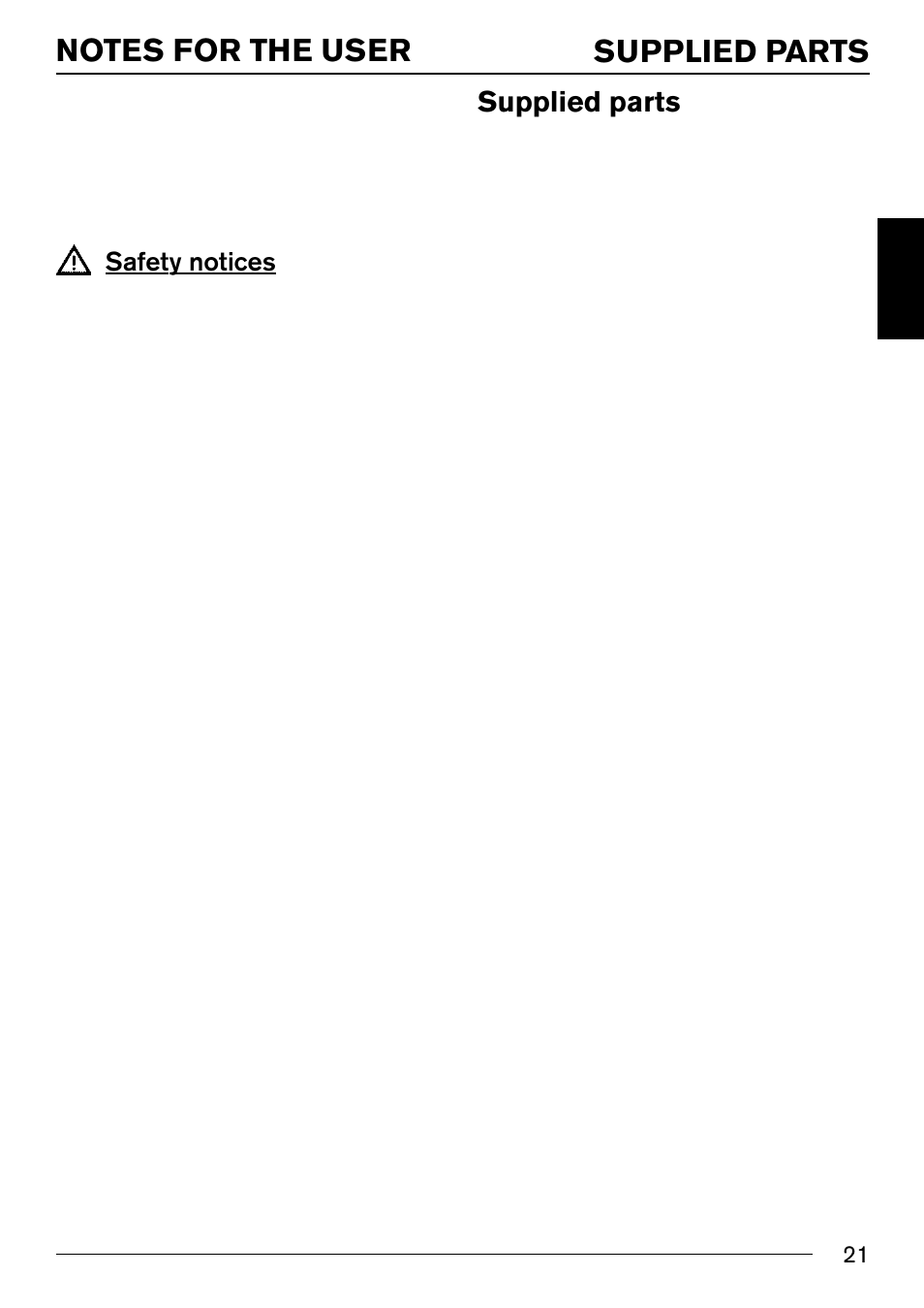 Safety notices, Supplied parts, Installing the monitor | Controlling the interior lighting (monitor) | Blaupunkt IVMR-9002 User Manual | Page 7 / 16