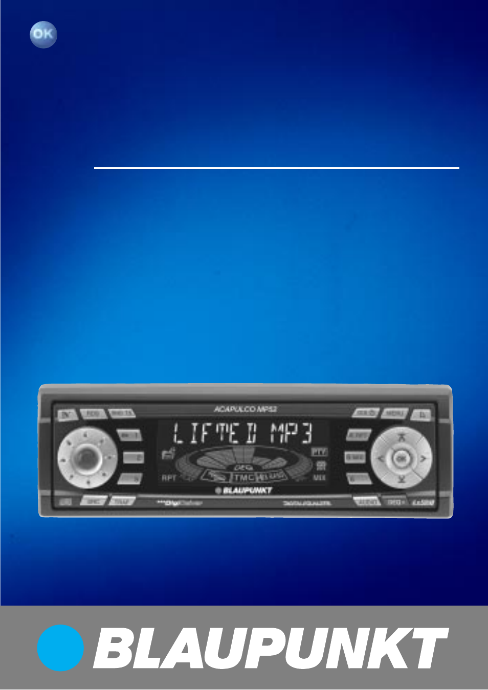 Blaupunkt Acapulco MP52 User Manual | 37 pages