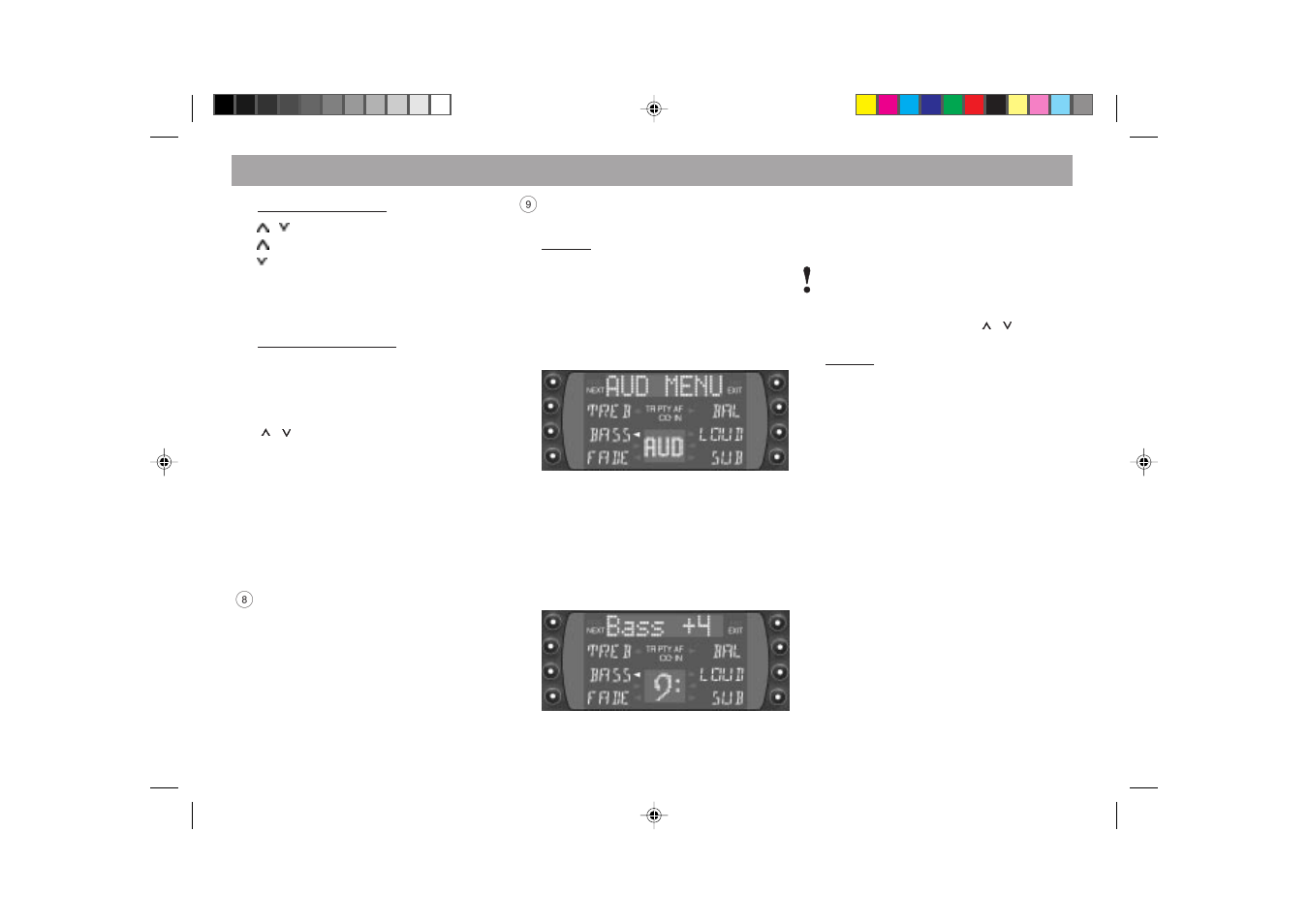 Quick reference | Blaupunkt FRANKFURT RCM 169 User Manual | Page 11 / 52