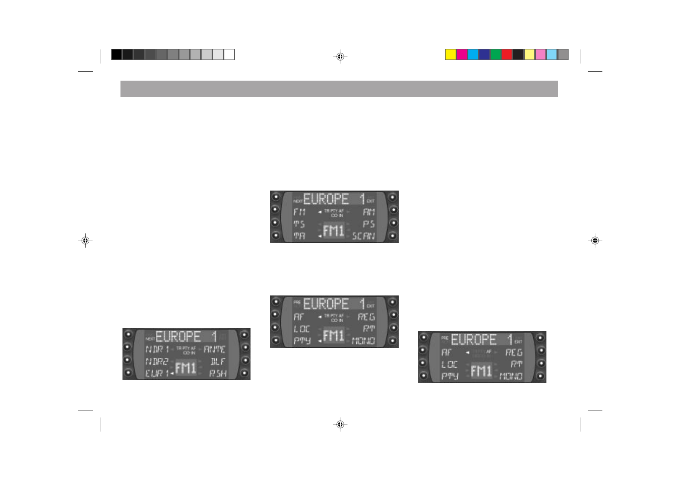 Radio operation with rds ( r adio d ata s ystem) | Blaupunkt FRANKFURT RCM 169 User Manual | Page 23 / 52