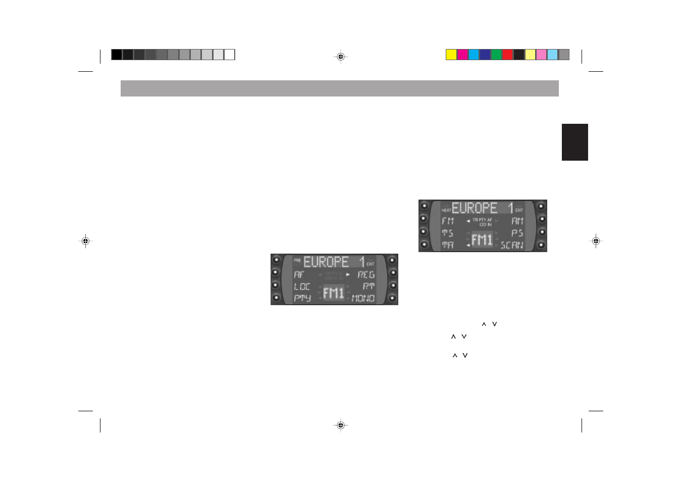 Radio operation with rds ( r adio d ata s ystem) | Blaupunkt FRANKFURT RCM 169 User Manual | Page 24 / 52