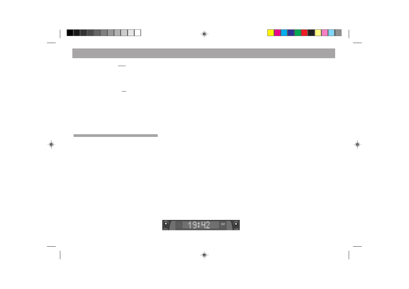 Clock - time, Cd changer operation | Blaupunkt FRANKFURT RCM 169 User Manual | Page 39 / 52