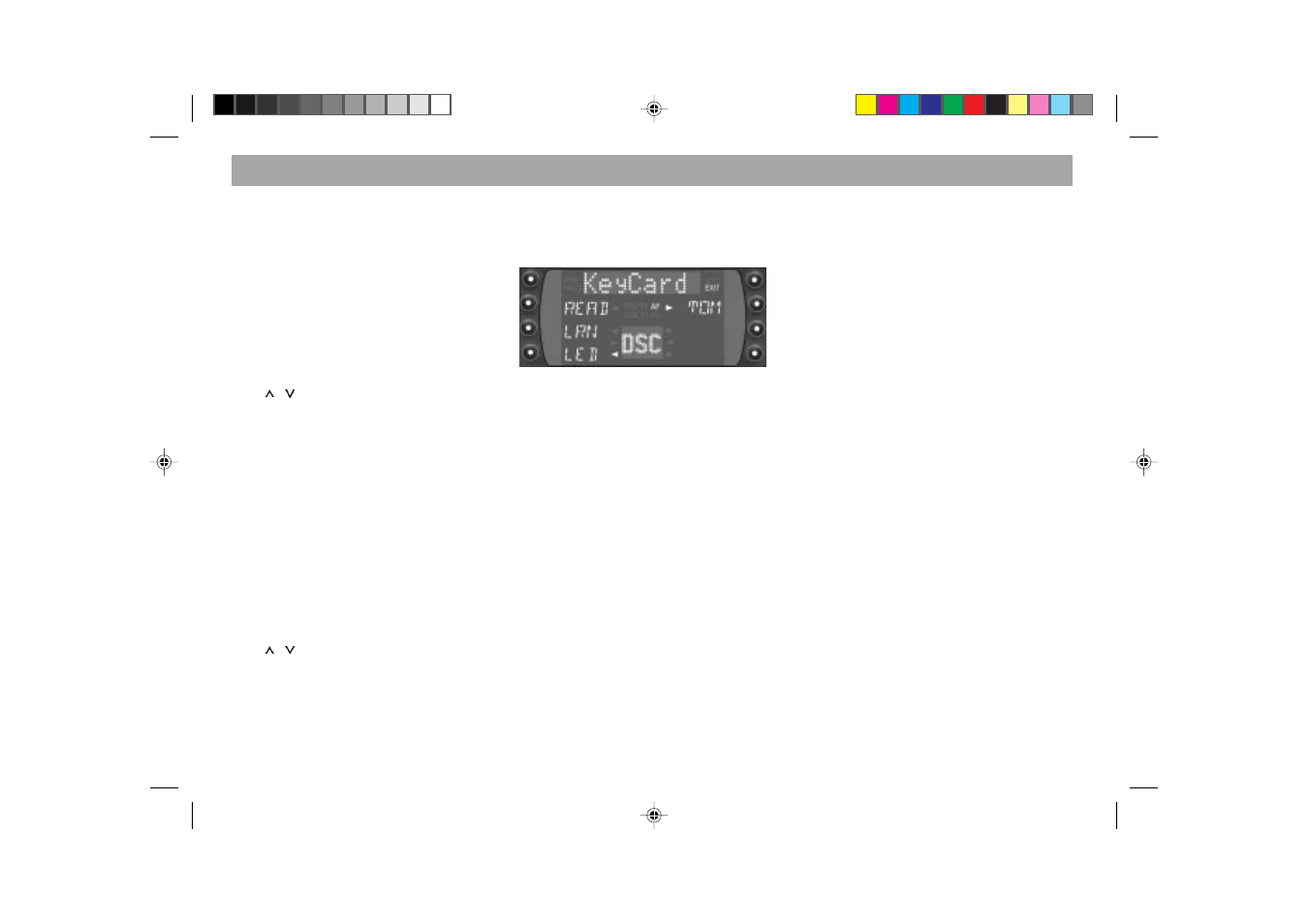 Dsc programming | Blaupunkt FRANKFURT RCM 169 User Manual | Page 45 / 52