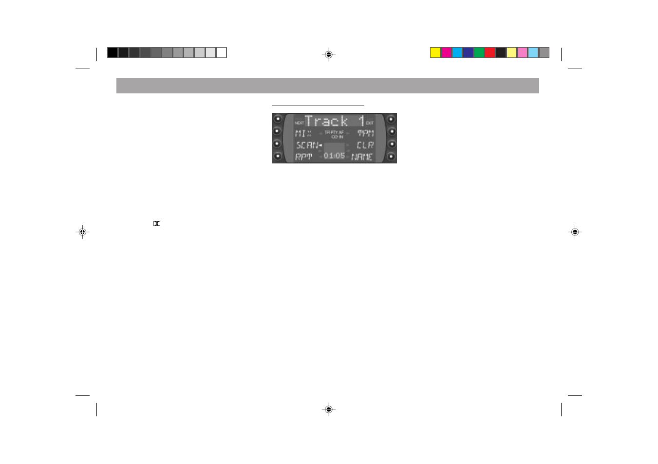 Quick reference | Blaupunkt FRANKFURT RCM 169 User Manual | Page 9 / 52