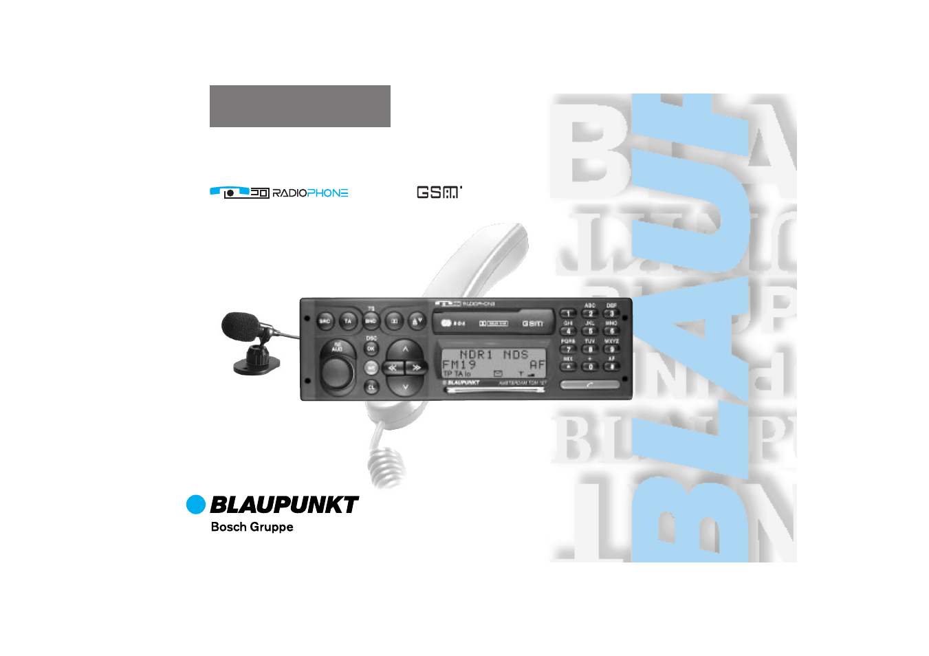 Blaupunkt RADIOPHONE / CASSETTE TCM 127 User Manual | 64 pages