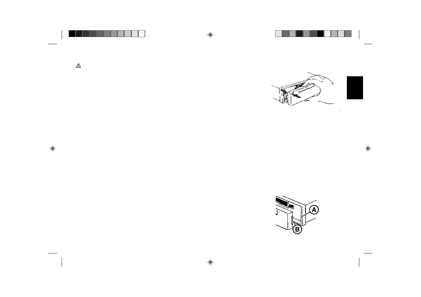 Release panel | Blaupunkt COBURG RCR 168 User Manual | Page 9 / 21