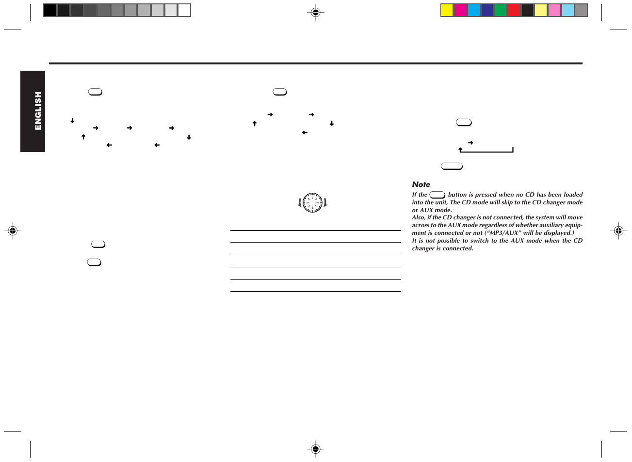 Mode selector, Adjusting the sound characteristics 1, Switching the source (selecting auxiliary input) | Remote control (optional) | Blaupunkt DM2000 User Manual | Page 5 / 53