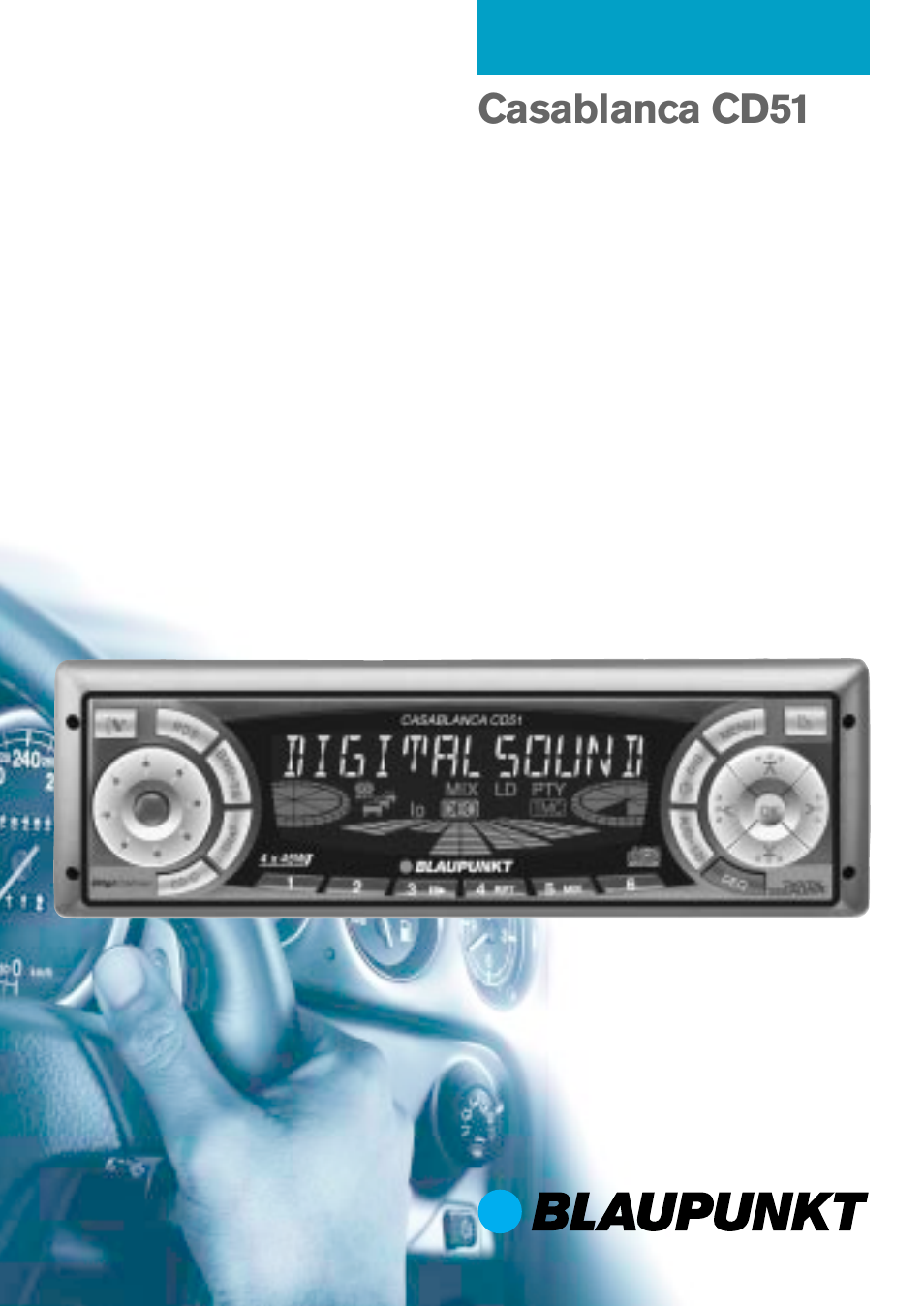 Blaupunkt Casablanca CD51 User Manual | 30 pages