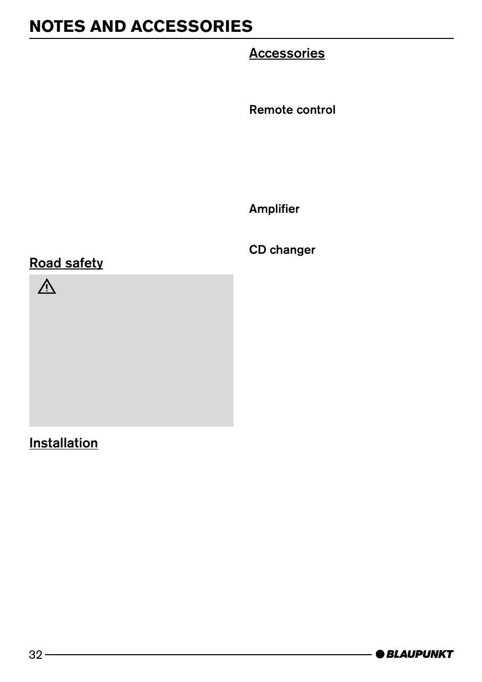 Blaupunkt Casablanca CD51 User Manual | Page 6 / 30