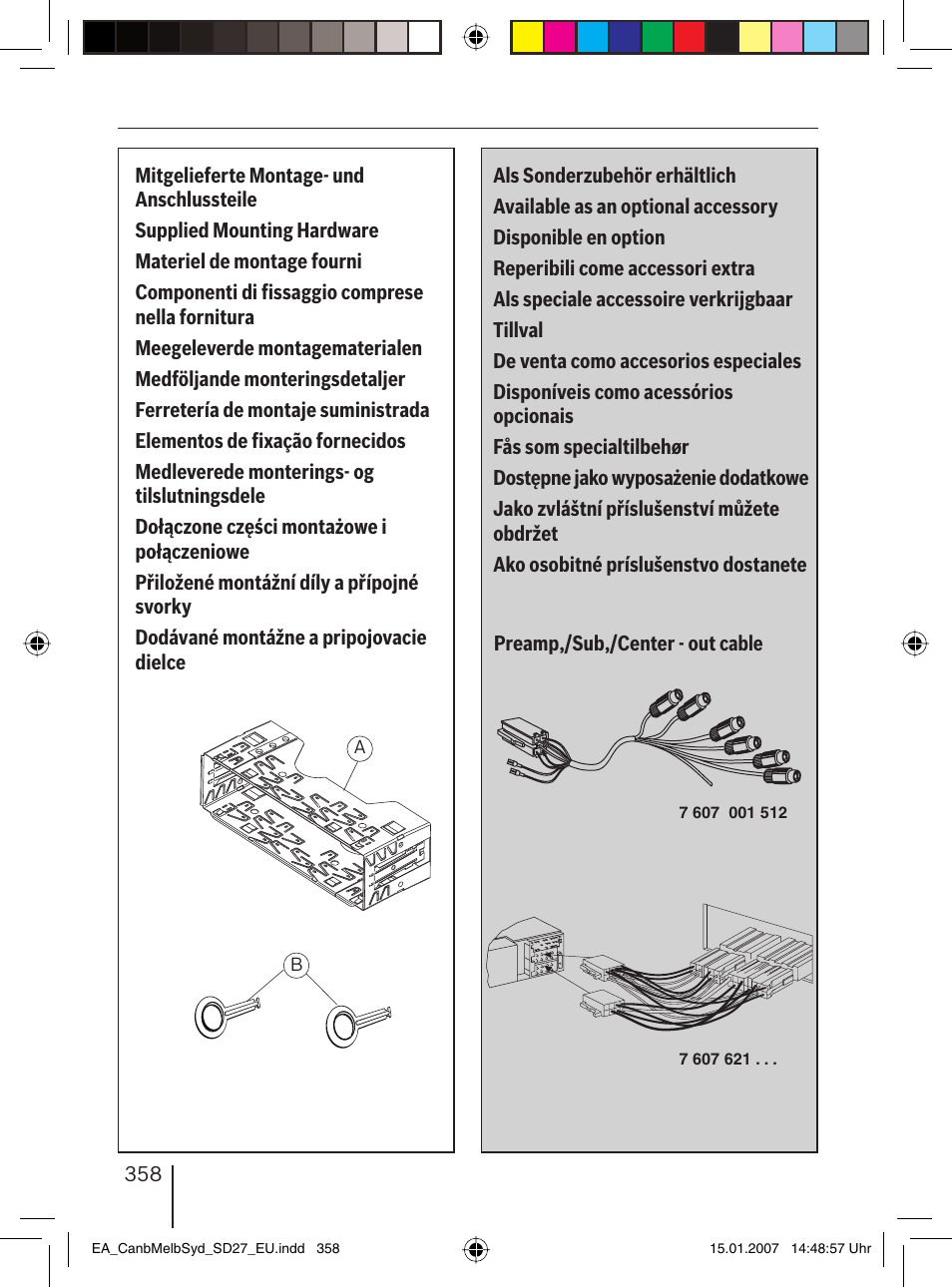 Blaupunkt CANBERRA 7 647 523 310 User Manual | Page 39 / 45