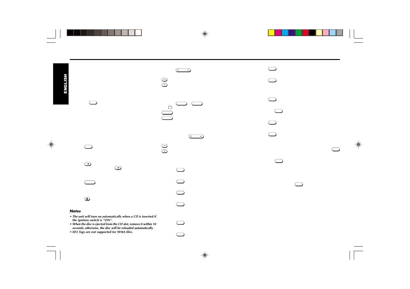 Mp3 / wma operation, Repeat / mix play, Mp3 / wma play | Blaupunkt MP3000 User Manual | Page 13 / 25