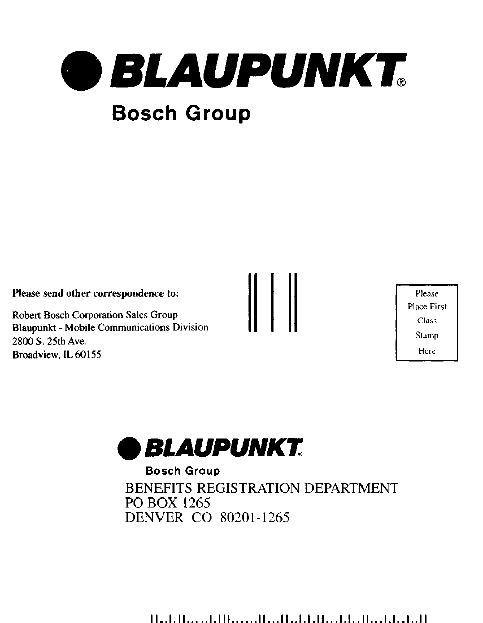 Blaupunkt MP3000 User Manual | Page 25 / 25