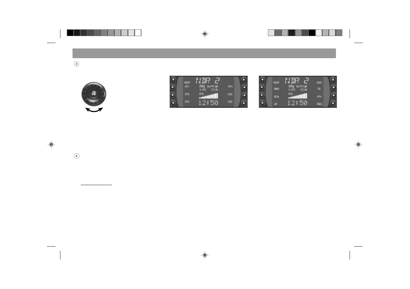 Quick reference | Blaupunkt 2000 DJ User Manual | Page 5 / 44