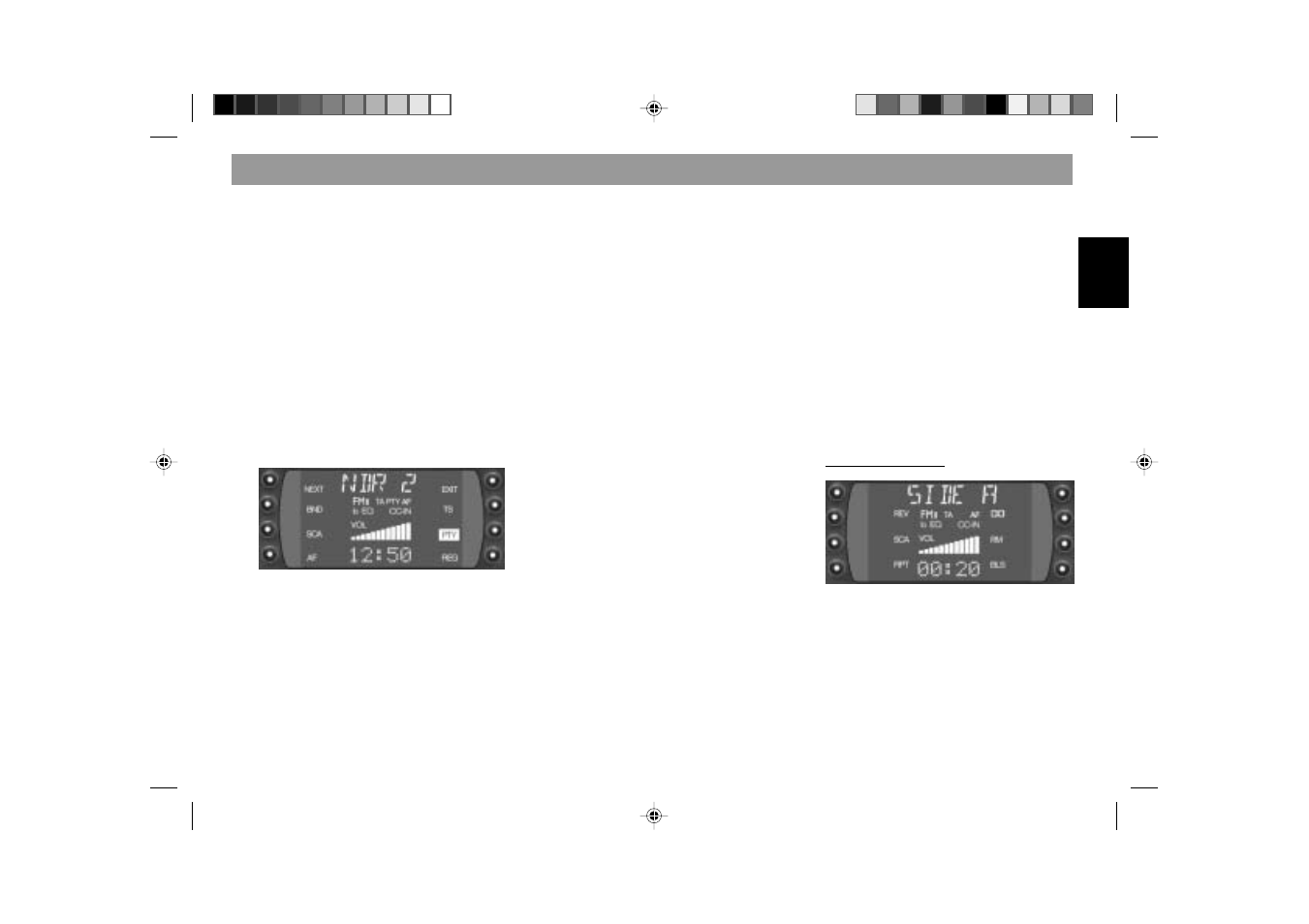 Quick reference | Blaupunkt 2000 DJ User Manual | Page 6 / 44