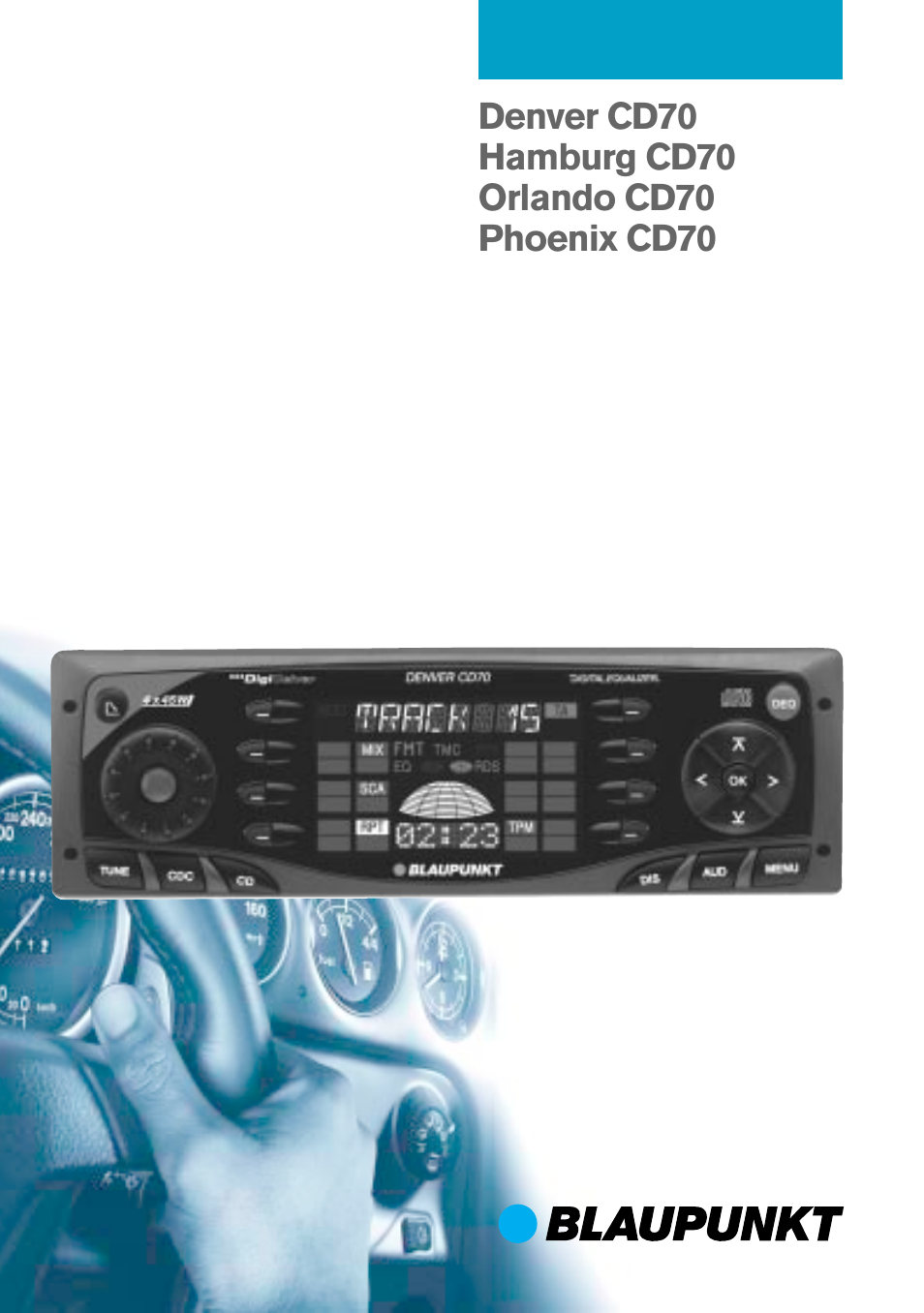 Blaupunkt Denver CD70 User Manual | 32 pages