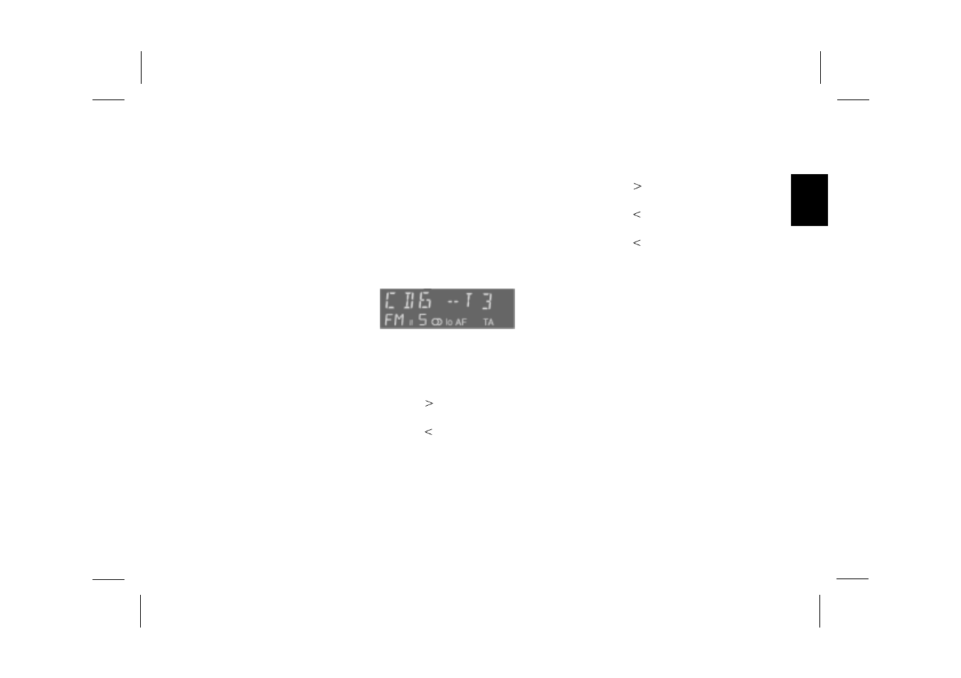 Cd changer control (optional) | Blaupunkt ACM 5450 User Manual | Page 12 / 14