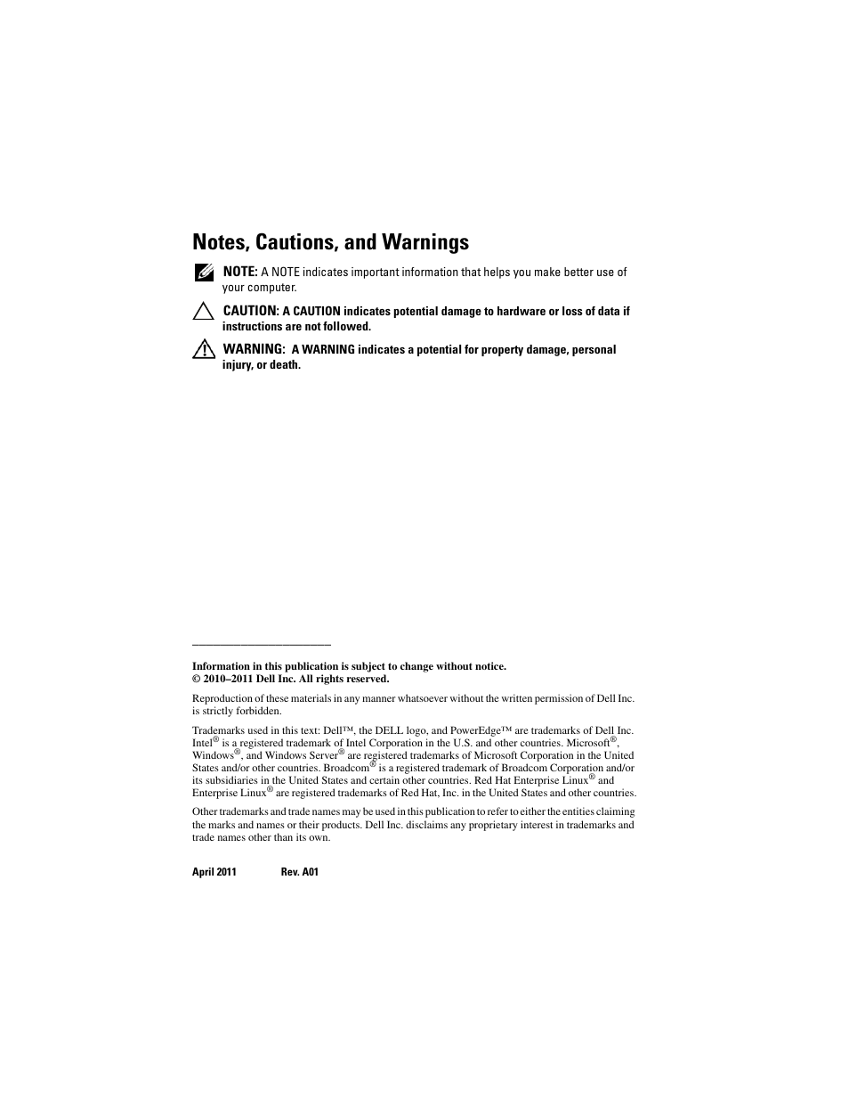 Dell PowerEdge R910 User Manual | Page 2 / 92