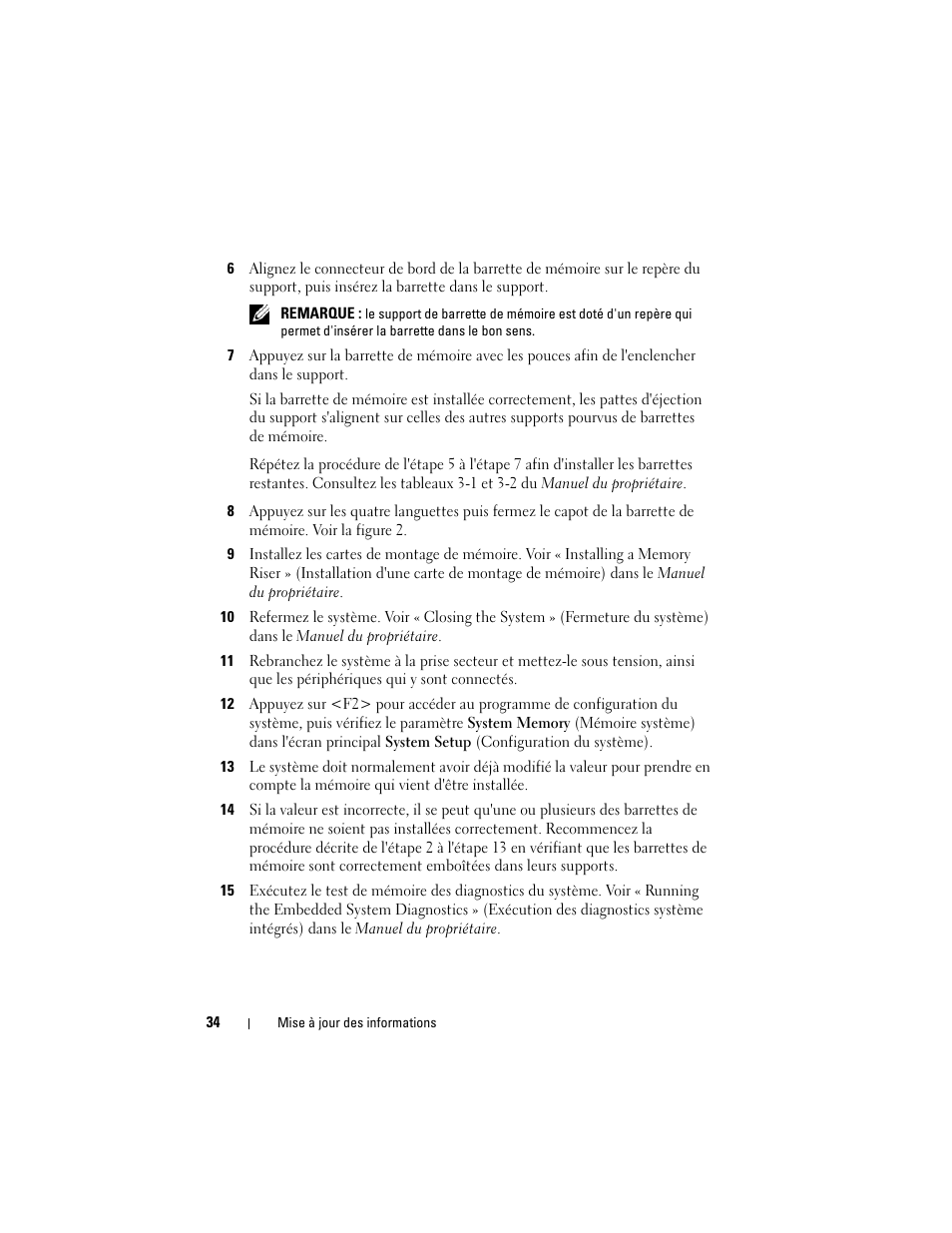 Dell PowerEdge R910 User Manual | Page 34 / 92