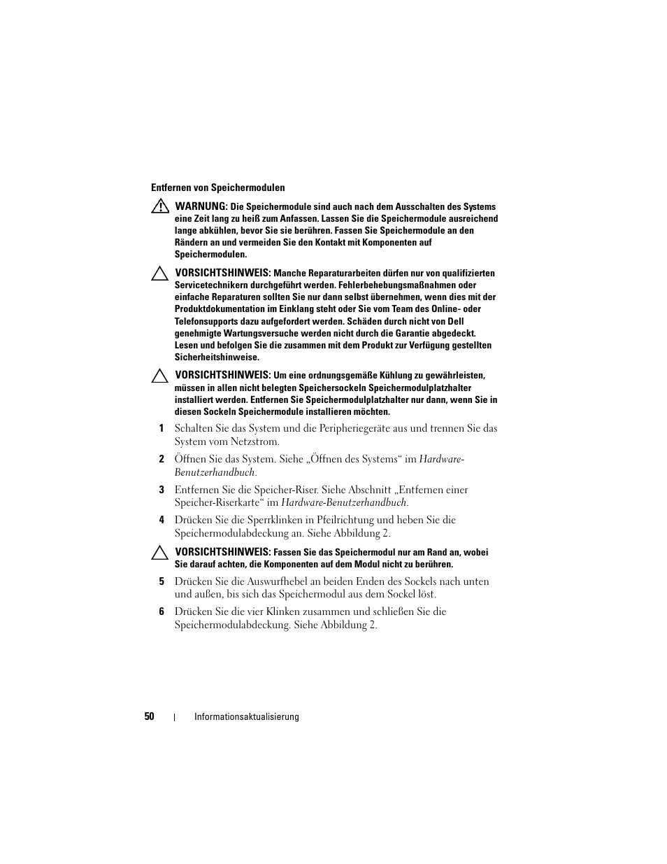 Dell PowerEdge R910 User Manual | Page 50 / 92