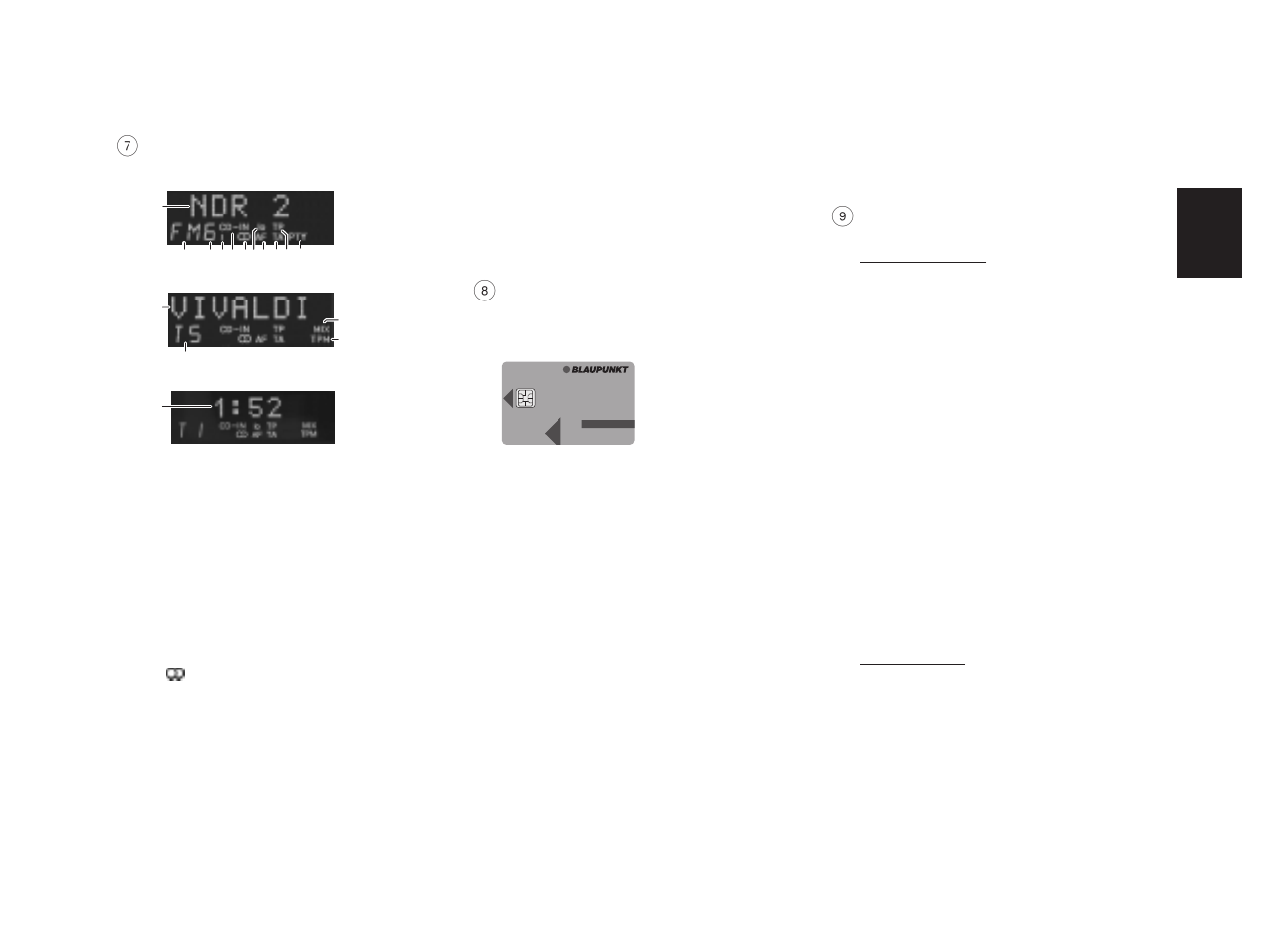 Keycard | Blaupunkt Toronto RDM 128 User Manual | Page 6 / 29