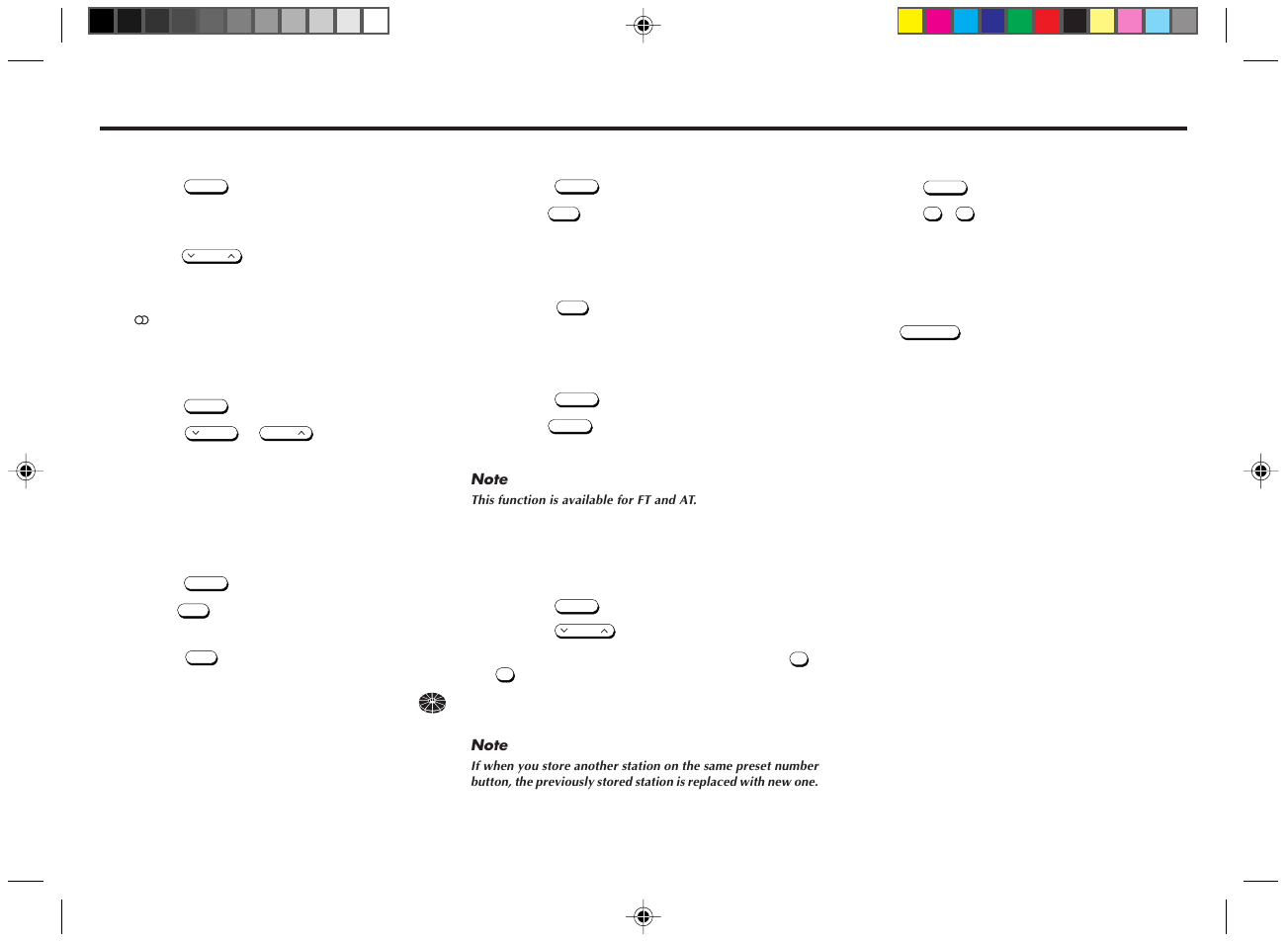 Radio reception, Local/distant (lo/dx) selection, Preset scan tuning 1 | Seek tuning 1, Manual tuning 1, Scan tuning 1 | Blaupunkt BOSTON CD189 User Manual | Page 5 / 12