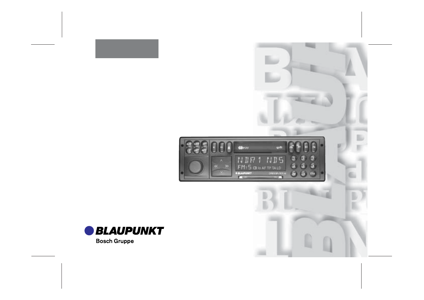 Blaupunkt DRESDEN RCR 45 User Manual | 16 pages
