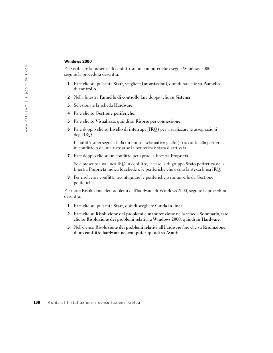 Dell Precision 360 User Manual | Page 130 / 182