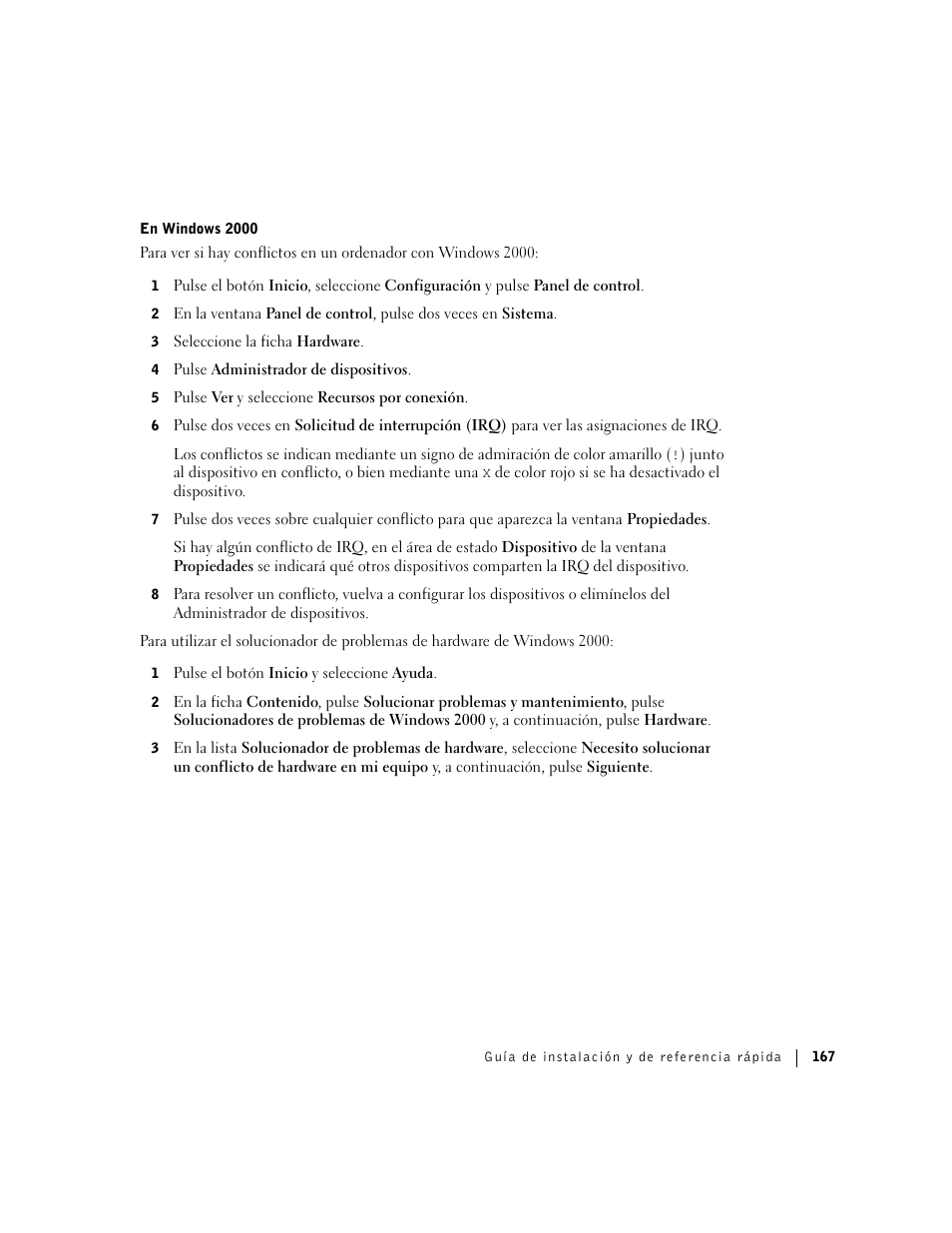 Dell Precision 360 User Manual | Page 167 / 182