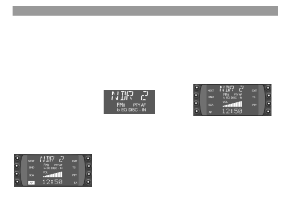 Radio operation with rds ( r adio d ata s ystem) | Blaupunkt RDM 169 US User Manual | Page 16 / 35