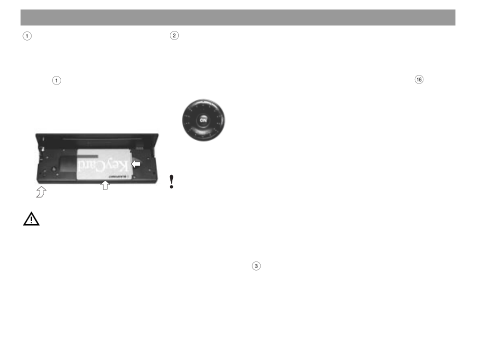 Condensed instructions | Blaupunkt RDM 169 US User Manual | Page 4 / 35