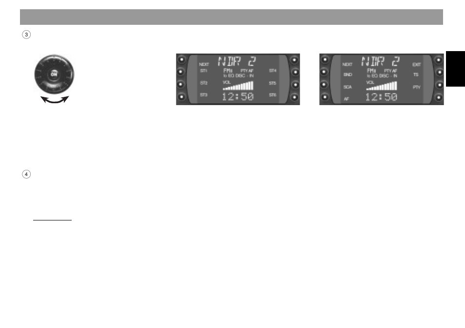 Condensed instructions | Blaupunkt RDM 169 US User Manual | Page 5 / 35