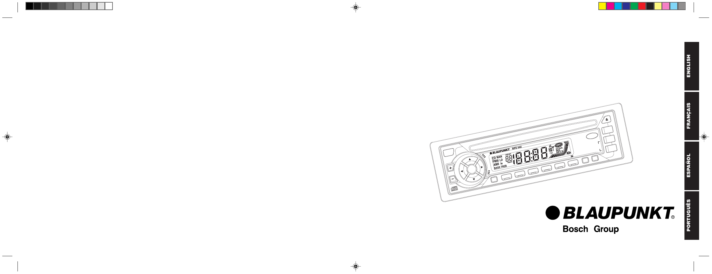 Blaupunkt RPD 540 User Manual | 37 pages