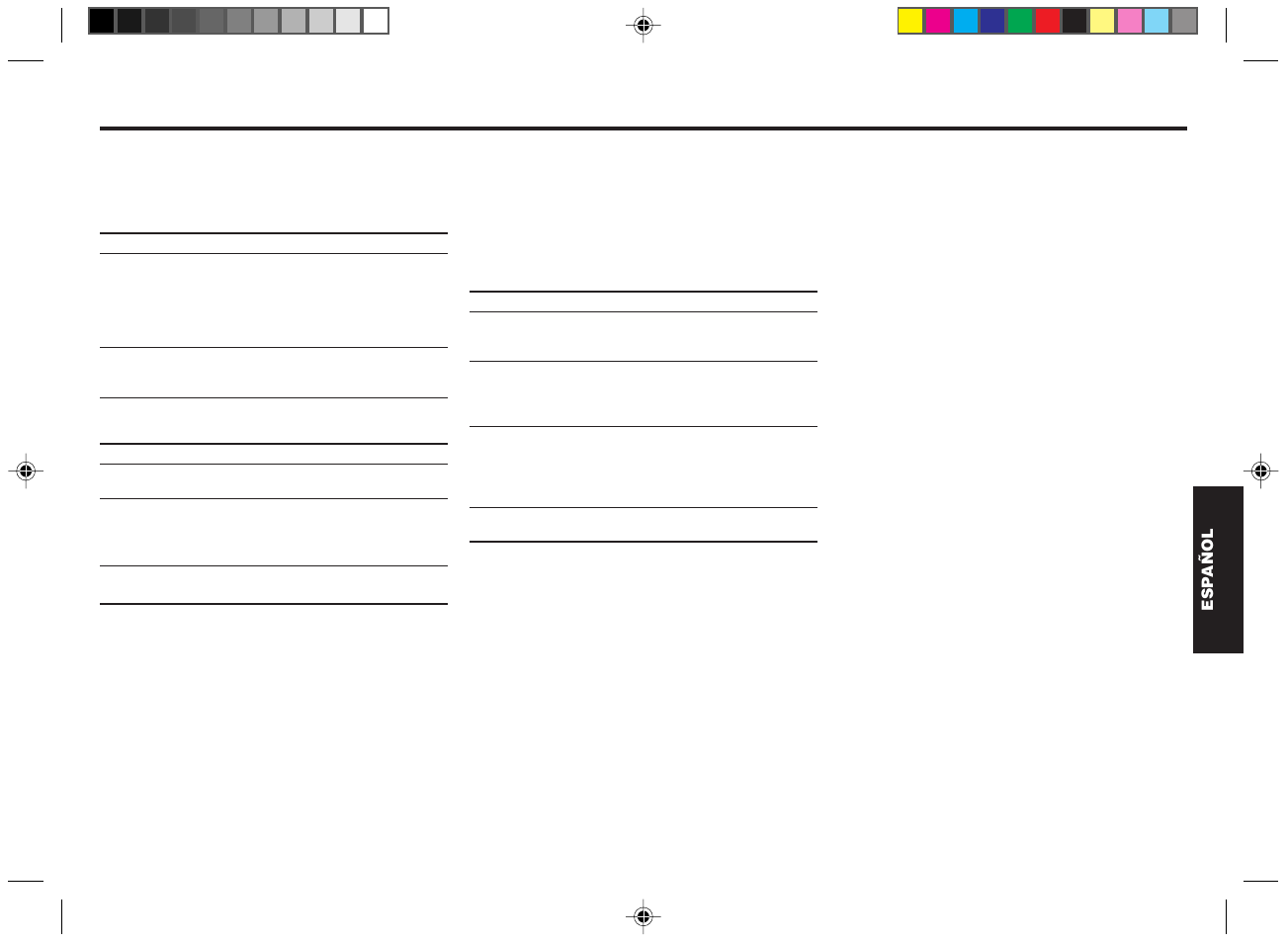 Solución de problemas, Características técnicas, Solución de problemas del reproductor de cd | Blaupunkt RPD 540 User Manual | Page 28 / 37