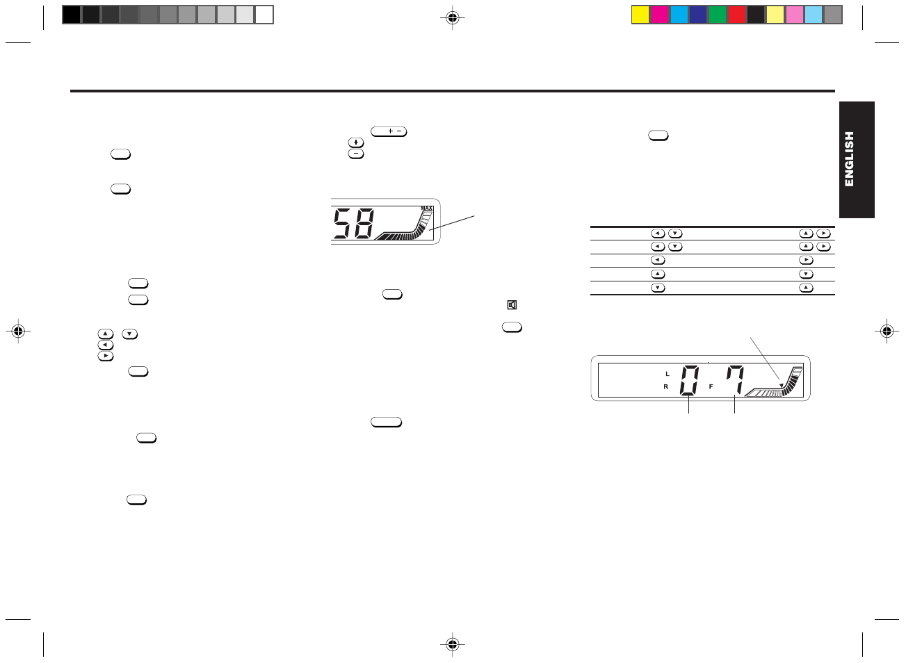 General operations, Power on/off, Setting the clock | Display selector, Volume level control, Muting the sound, Loudness effect, Adjusting the sound characteristics 1 | Blaupunkt RPD 540 User Manual | Page 4 / 37
