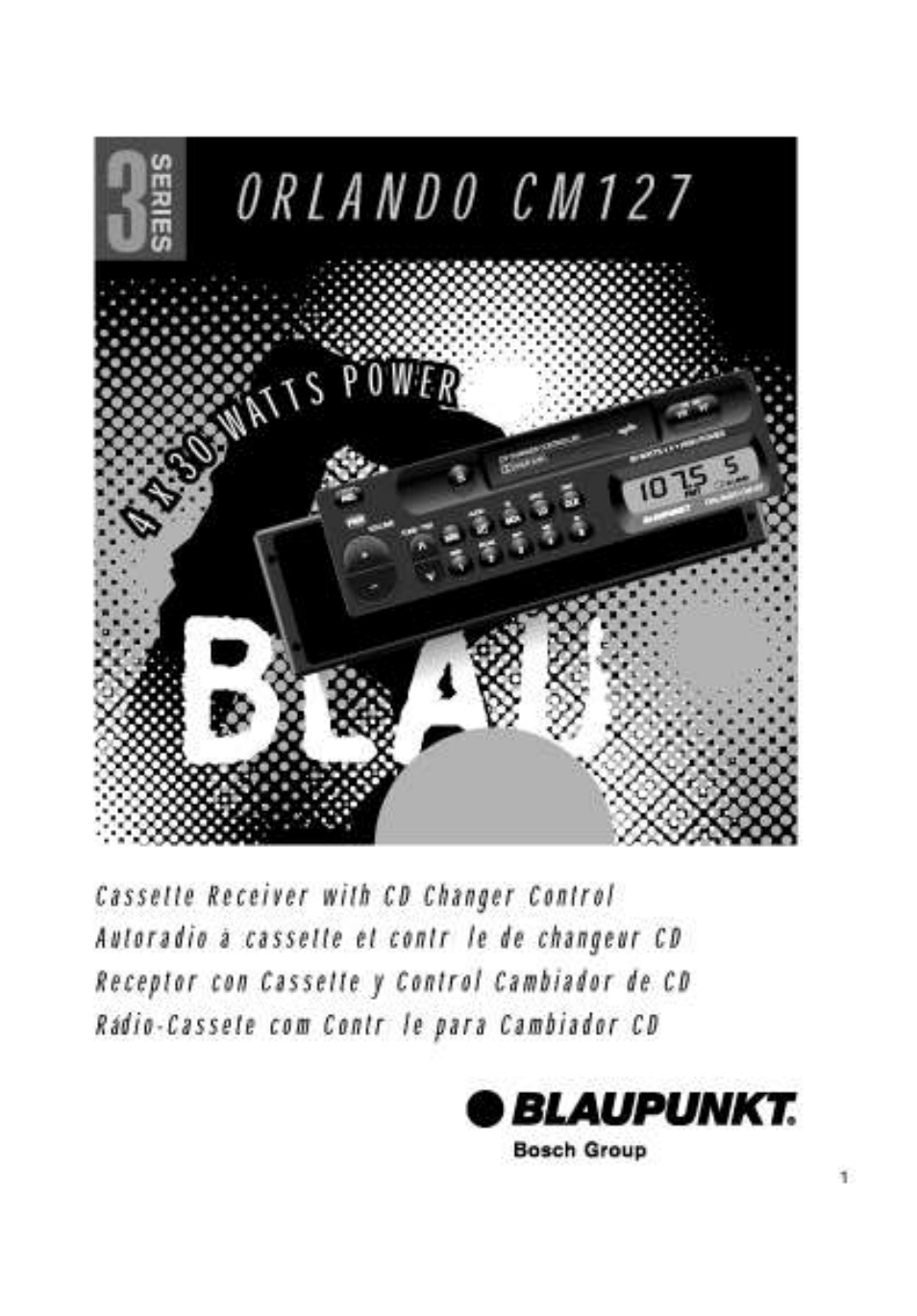 Blaupunkt Orlando CM 127 User Manual | 18 pages