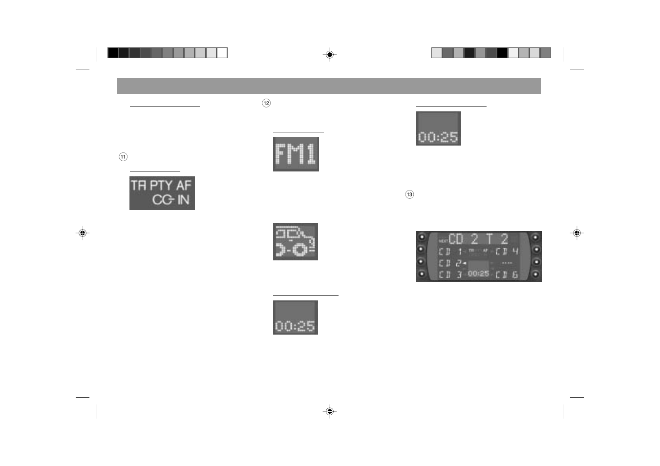 Quick reference | Blaupunkt ATLANTA RCM 169 User Manual | Page 12 / 50