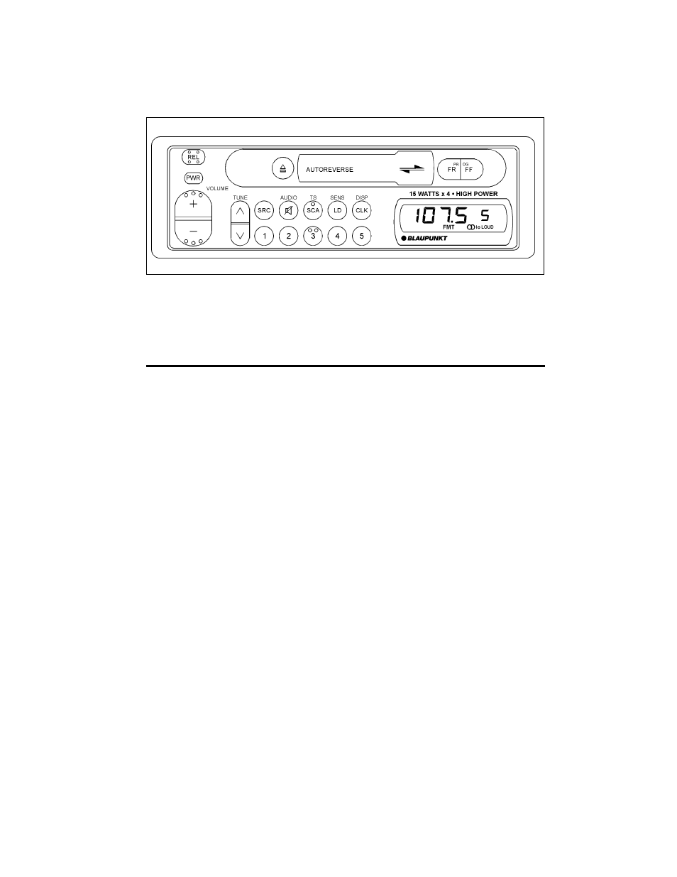 Radio operation | Blaupunkt CR 67 User Manual | Page 14 / 17