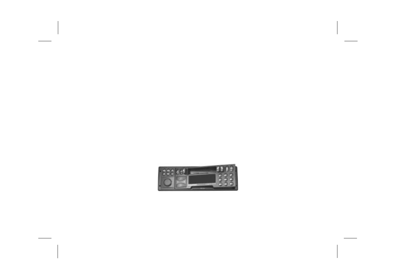 Anti-theft protection | Blaupunkt CANBERRA RCM 85 User Manual | Page 8 / 19