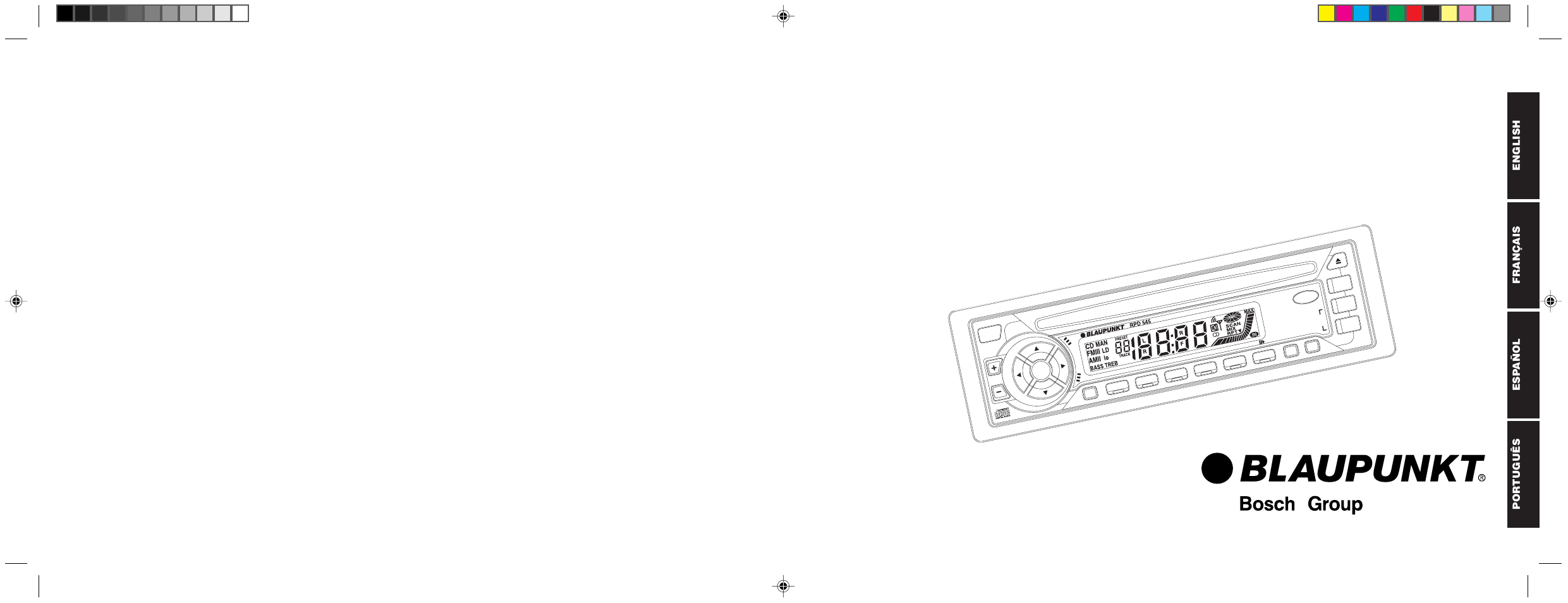 Blaupunkt RPD 545 User Manual | 37 pages