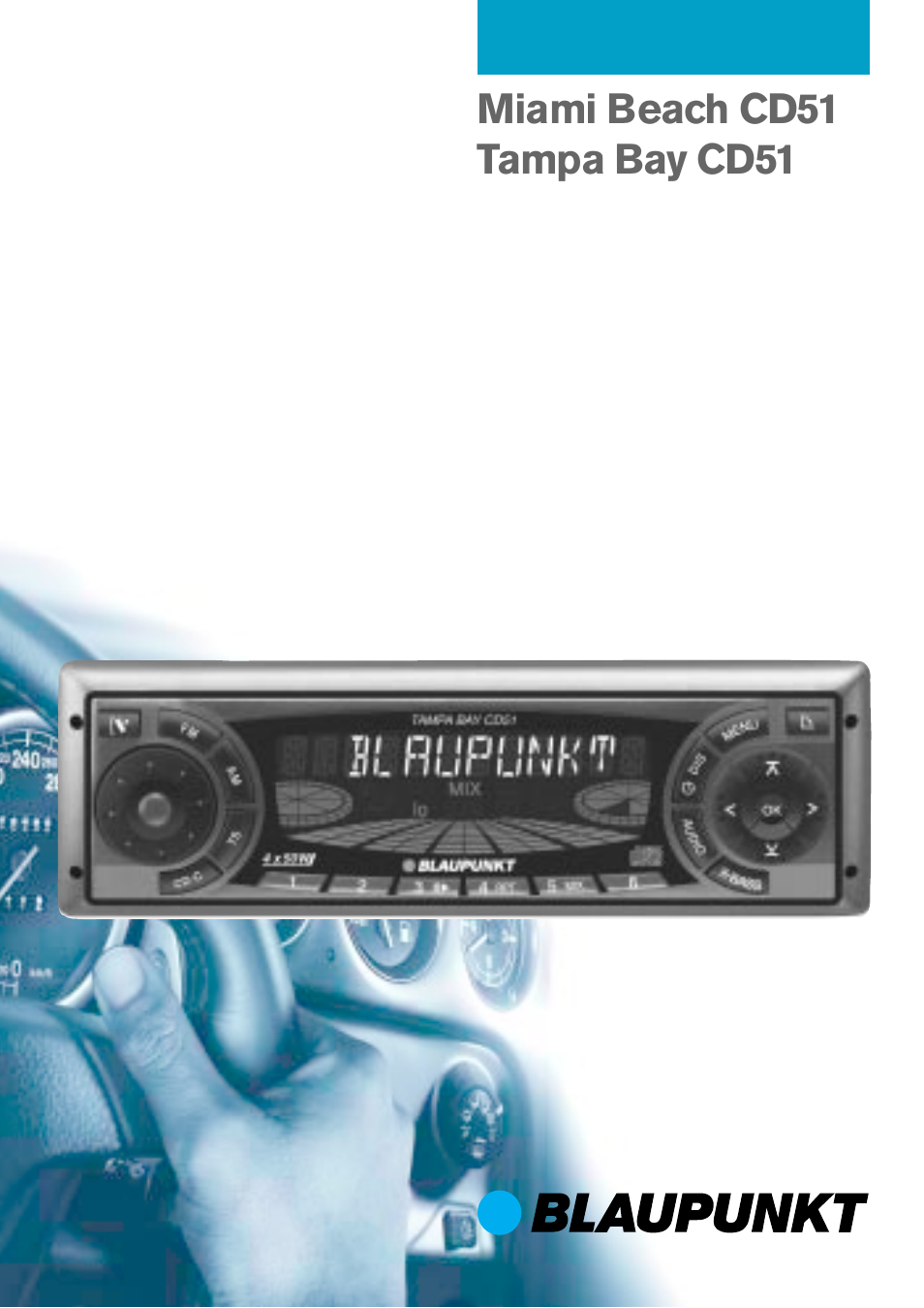 Blaupunkt CD51 User Manual | 23 pages